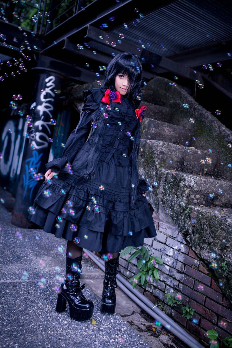 [Cosplay] 2013.12.09 時崎狂三コスプレ写真集 鬼瞳